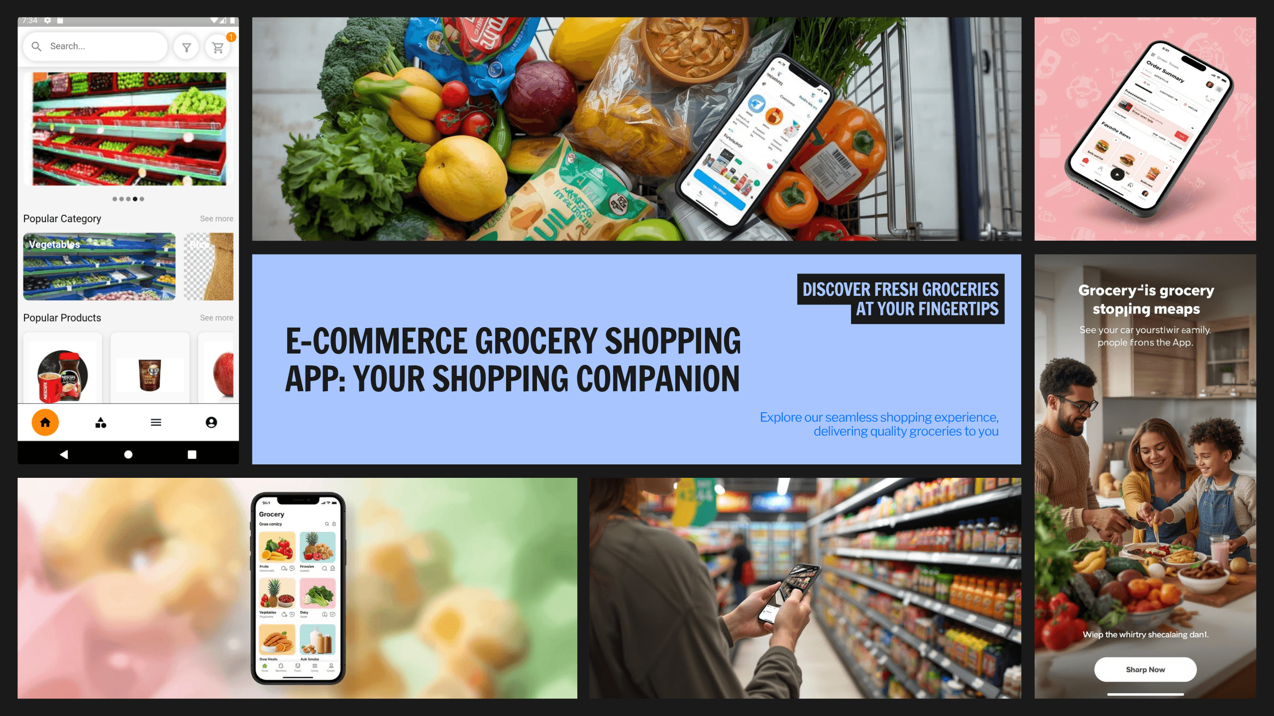 E-Commerce Grocery App